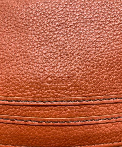 Chloe（クロエ）Chloe (クロエ) 2WAYハンドバック ブラウンの古着・服飾アイテム