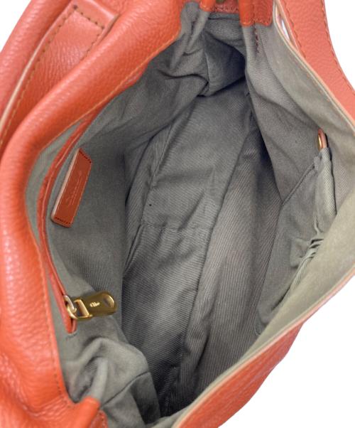 Chloe（クロエ）Chloe (クロエ) 2WAYハンドバック ブラウンの古着・服飾アイテム