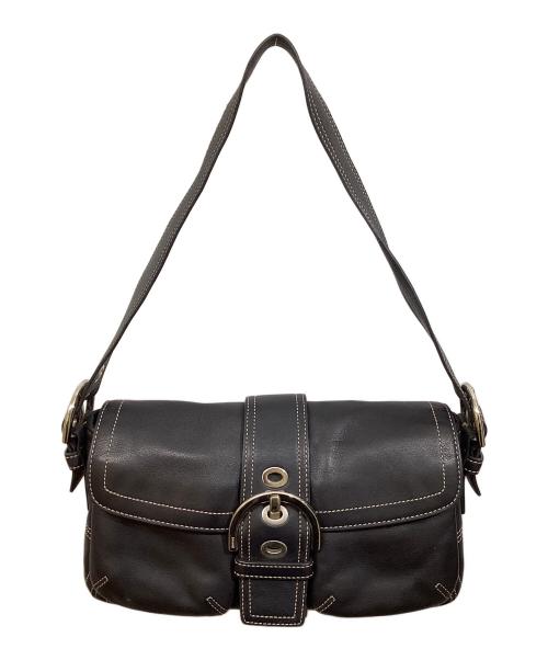 COACH（コーチ）COACH (コーチ) ソーホー ワンショルダーバッグ ブラックの古着・服飾アイテム