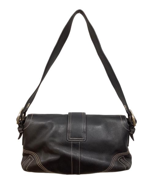 COACH（コーチ）COACH (コーチ) ソーホー ワンショルダーバッグ ブラックの古着・服飾アイテム
