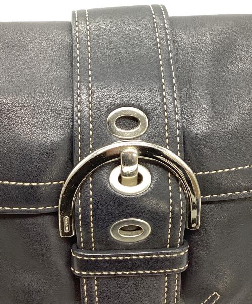 COACH（コーチ）COACH (コーチ) ソーホー ワンショルダーバッグ ブラックの古着・服飾アイテム
