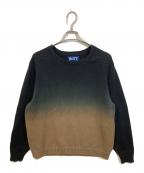 BoTTボット）の古着「Dyed Raglan Knit」｜ブラック