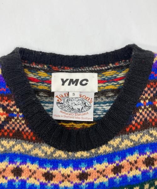 YMC（ユーマストクリエイト）YMC (ユーマストクリエイト) Jamieson’s Knitwear (ジャミーソンズニットウェア) ノルディック柄セーター マルチカラー サイズ:SIZE Sの古着・服飾アイテム