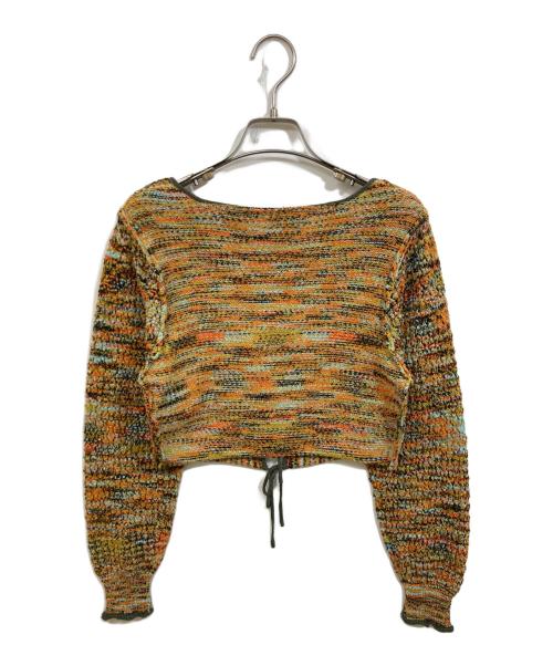 PERVERZE（パーバーズ）PERVERZE (パーバーズ) ニットカーディガン オレンジ サイズ:SIZE Freeの古着・服飾アイテム