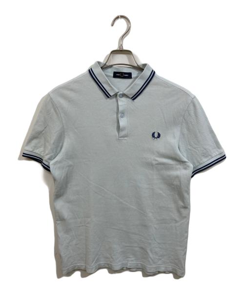 FRED PERRY（フレッドペリー）FRED PERRY (フレッドペリー) ポロシャツ スカイブルー サイズ:	SIZE Mの古着・服飾アイテム