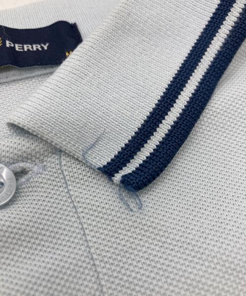 FRED PERRY（フレッドペリー）FRED PERRY (フレッドペリー) ポロシャツ スカイブルー サイズ:	SIZE Mの古着・服飾アイテム