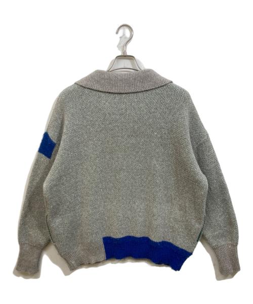 PAMM（パム）PAMM (パム) スキッパーニット グレー サイズ:SIZE Freeの古着・服飾アイテム