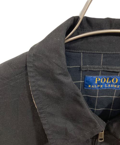 POLO RALPH LAUREN（ポロ・ラルフローレン）POLO RALPH LAUREN (ポロ・ラルフローレン) スイングトップ ブラック サイズ:SIZE Lの古着・服飾アイテム