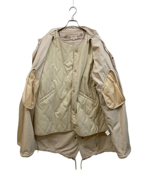Revo.（レヴォ）Revo. (レヴォ) ライナー付モッズコート ベージュ サイズ:1の古着・服飾アイテム