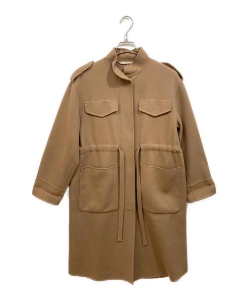 'S Max Mara（エスマックスマーラ）'S Max Mara (エスマックスマーラ) ウールベルテッドコート ベージュ サイズ:SIZE 36の古着・服飾アイテム