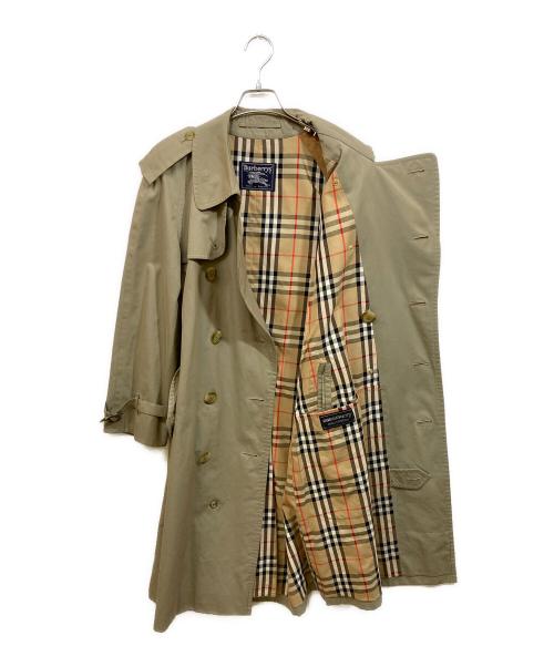 Burberry's（バーバリーズ）Burberry's (バーバリーズ) 裏ノバチェックトレンチコート カーキ サイズ:SIZE 40の古着・服飾アイテム