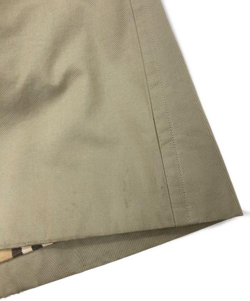 Burberry's（バーバリーズ）Burberry's (バーバリーズ) 裏ノバチェックトレンチコート カーキ サイズ:SIZE 40の古着・服飾アイテム