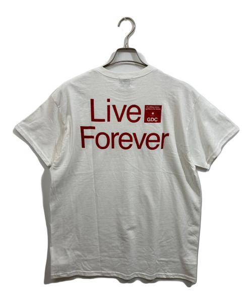 GDC（ジーディーシー）GDC (ジーディーシー) Kinski Love Forever ホワイト サイズ:	SIZE Lの古着・服飾アイテム