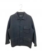 +Jプラスジェイ）の古着「ダブルフェイスオーバーサイズワークジャケット」｜ブラック