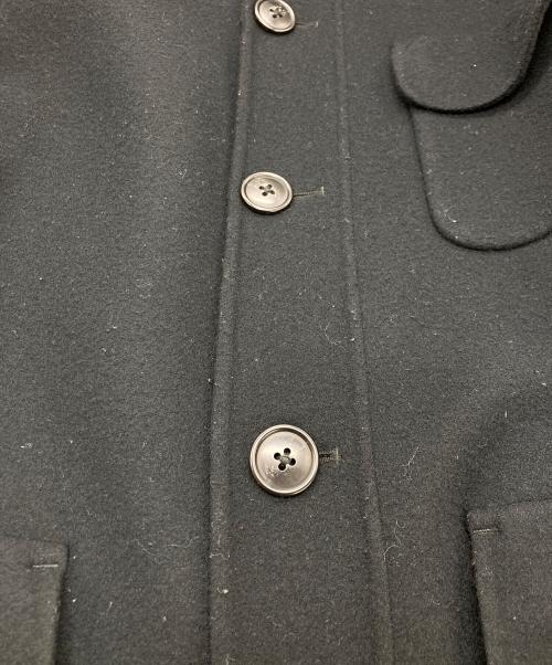 +J（プラスジェイ）+J (プラスジェイ) ダブルフェイスオーバーサイズワークジャケット ブラック サイズ:SIZE Lの古着・服飾アイテム