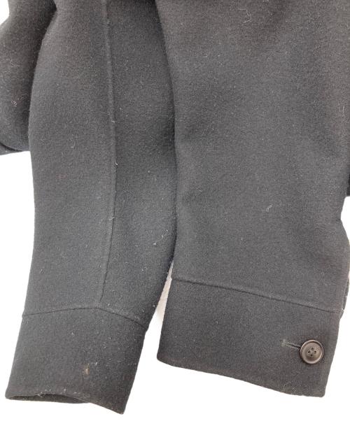 +J（プラスジェイ）+J (プラスジェイ) ダブルフェイスオーバーサイズワークジャケット ブラック サイズ:SIZE Lの古着・服飾アイテム