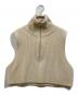 TODAYFUL（トゥデイフル）の古着「Halfzip Knit Vest」｜ベージュ