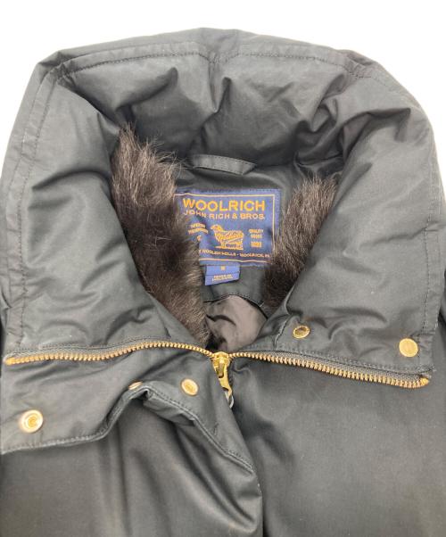 WOOLRICH（ウールリッチ）WOOLRICH (ウールリッチ) ライナーファー付ロングダウンジャケット ネイビー サイズ:Sの古着・服飾アイテム