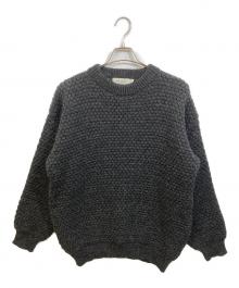 OLD DERBY（オールダービー）の古着「Popcorn Knit」｜チャコールグレー