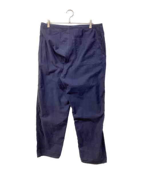 BLURHMS（ブラームス）BLURHMS (ブラームス) Light Moleskin Easy Work Pants ネイビー サイズ:SIZE 4の古着・服飾アイテム