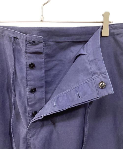BLURHMS（ブラームス）BLURHMS (ブラームス) Light Moleskin Easy Work Pants ネイビー サイズ:SIZE 4の古着・服飾アイテム