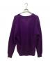 yonetomi (ヨネトミ) SHAGGY MOHAIR CARDIGAN パープル サイズ:SIZE 4：9000円