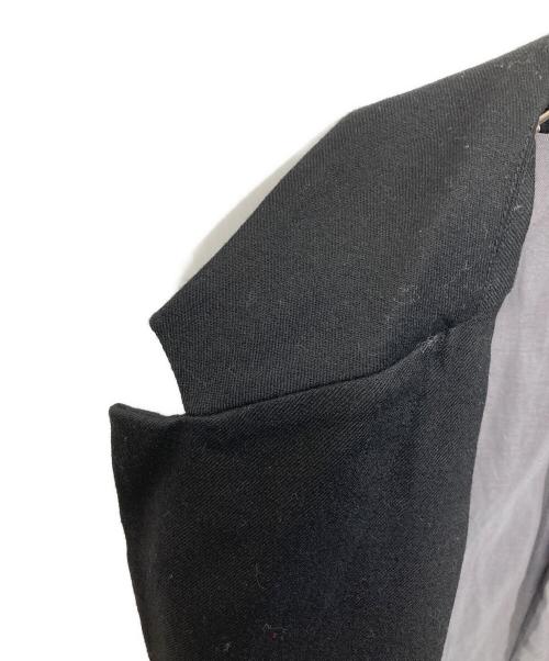 YOKE（ヨーク）YOKE (ヨーク) WOOL FLANNEL 11XL JACKET COAT ブラック サイズ:SIZE 2の古着・服飾アイテム