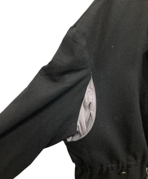 YOKE（ヨーク）YOKE (ヨーク) WOOL FLANNEL 11XL JACKET COAT ブラック サイズ:SIZE 2の古着・服飾アイテム