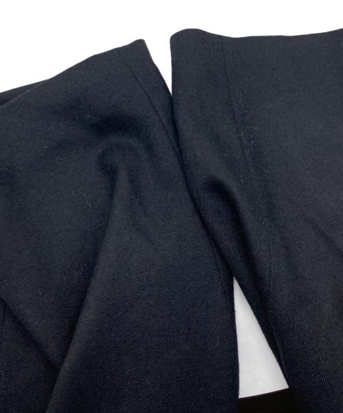 YOKE（ヨーク）YOKE (ヨーク) WOOL FLANNEL 11XL JACKET COAT ブラック サイズ:SIZE 2の古着・服飾アイテム