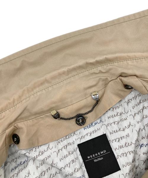 WEEKEND Max Mara（ウィークエンド マックスマーラ）Weekend Max Mara (ウィークエンド マックスマーラ) ライナー付トレンチコート ベージュ サイズ:38の古着・服飾アイテム