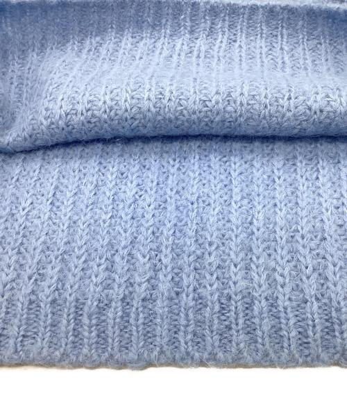 1er Arrondissement（プルミエ アロンディスモン）1er Arrondissement (プルミエ アロンディスモン) スーリーアルパカラフプルオーバー ブルー サイズ:Freeの古着・服飾アイテム