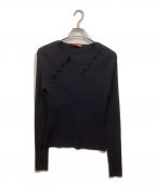 ALTUZARRAアルチュザラ）の古着「デザインニット」｜ブラック