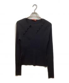 ALTUZARRA（アルチュザラ）の古着「デザインニット」｜ブラック