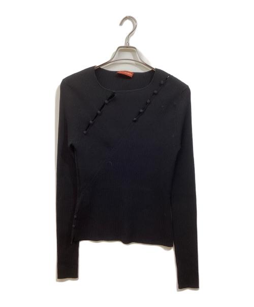 ALTUZARRA（アルチュザラ）ALTUZARRA (アルチュザラ) デザインニット ブラック サイズ:SIZE XLの古着・服飾アイテム