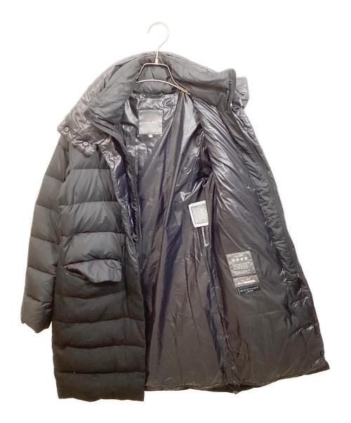 DUVETICA（デュベティカ）DUVETICA (デュベティカ) ウール切替ダウンコート ブラック サイズ:42の古着・服飾アイテム