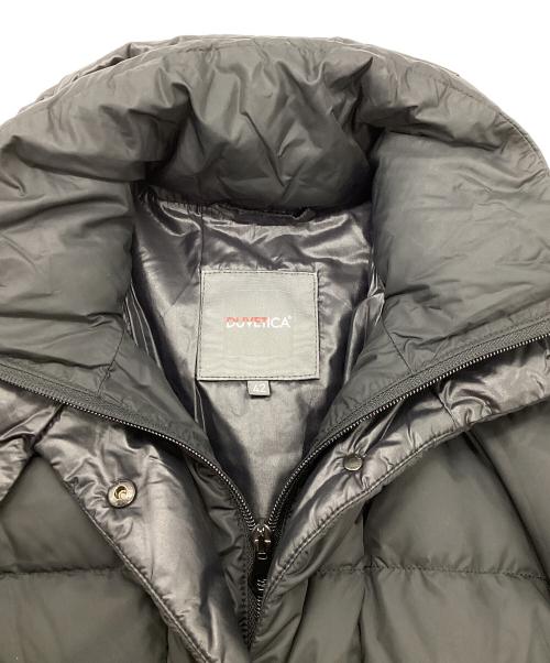 DUVETICA（デュベティカ）DUVETICA (デュベティカ) ウール切替ダウンコート ブラック サイズ:42の古着・服飾アイテム