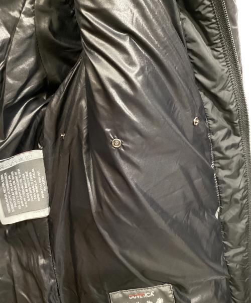 DUVETICA（デュベティカ）DUVETICA (デュベティカ) ウール切替ダウンコート ブラック サイズ:42の古着・服飾アイテム
