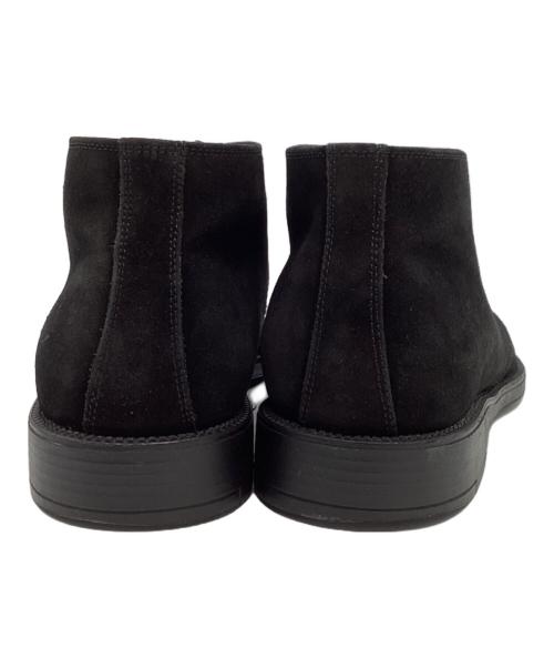 Salvatore Ferragamo（サルヴァトーレ フェラガモ）Salvatore Ferragamo (サルヴァトーレ フェラガモ) スエードチャッカーブーツ ブラック サイズ:SIZE 27cmの古着・服飾アイテム