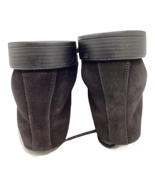 Salvatore Ferragamo（サルヴァトーレ フェラガモ）Salvatore Ferragamo (サルヴァトーレ フェラガモ) スエードチャッカーブーツ ブラック サイズ:SIZE 27cmの古着・服飾アイテム