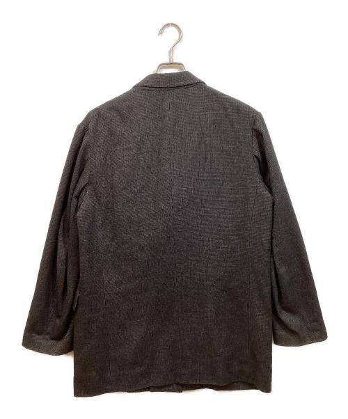 COMOLI（コモリ）COMOLI (コモリ) ウールシルク ダブルチェスターコート ブラック サイズ:SIZE 1の古着・服飾アイテム