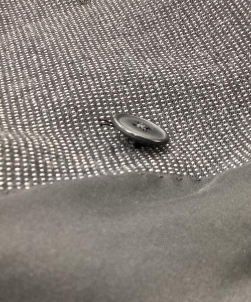 COMOLI（コモリ）COMOLI (コモリ) ウールシルク ダブルチェスターコート ブラック サイズ:SIZE 1の古着・服飾アイテム