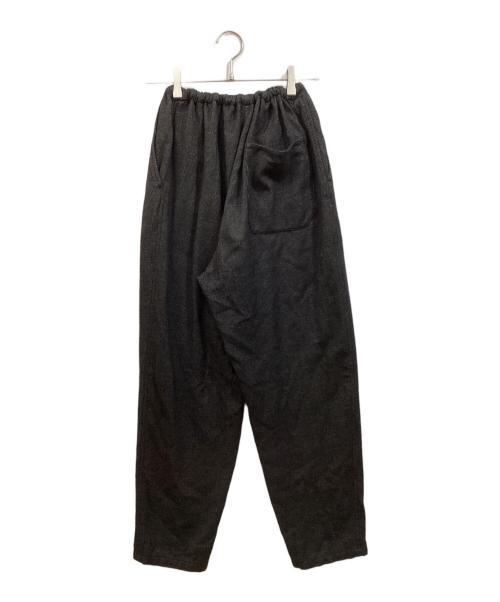 COMOLI（コモリ）COMOLI (コモリ) ウールシルク テーパード パンツ ブラック サイズ:SIZE 2の古着・服飾アイテム