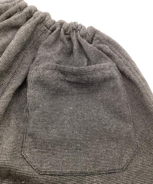 COMOLI（コモリ）COMOLI (コモリ) ウールシルク テーパード パンツ ブラック サイズ:SIZE 2の古着・服飾アイテム