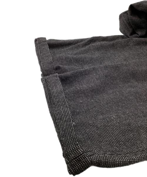 COMOLI（コモリ）COMOLI (コモリ) ウールシルク テーパード パンツ ブラック サイズ:SIZE 2の古着・服飾アイテム