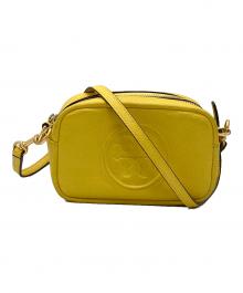 TORY BURCH（トリーバーチ）の古着「PERRY BOMBE MINI BAG」｜イエロー