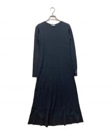 DISPATCHER NO.8（ディスパッチャーナンバーエイト）の古着「ニットマキシワンピース」｜ネイビー