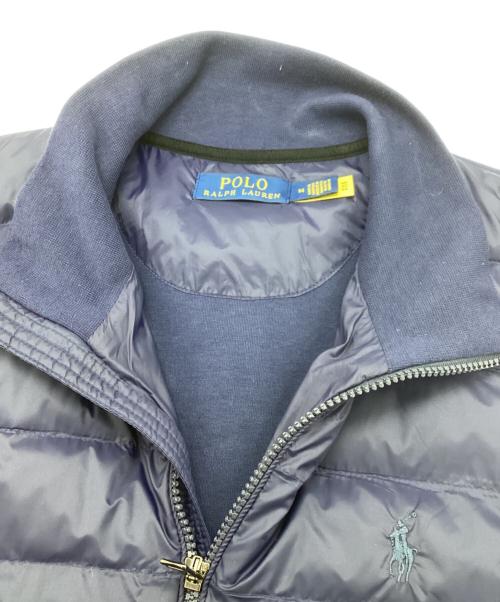 POLO RALPH LAUREN（ポロ・ラルフローレン）POLO RALPH LAUREN (ポロ・ラルフローレン) ダウンベスト ネイビー サイズ:Mの古着・服飾アイテム
