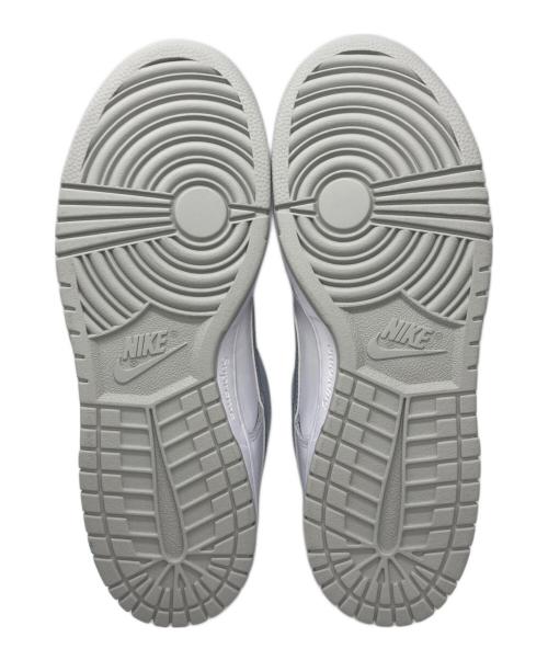 NIKE（ナイキ）NIKE (ナイキ) SUPREME (シュプリーム) SB Dunk Low White/Metallic Silve サイズ:25.5㎝の古着・服飾アイテム