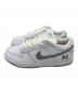 NIKE (ナイキ) SUPREME (シュプリーム) SB Dunk Low White/Metallic Silve サイズ:25.5㎝：18000円