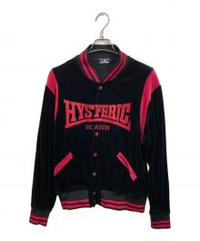 Hysteric Glamour（ヒステリックグラマー）の古着「アプリケットジャケット」｜ブラック